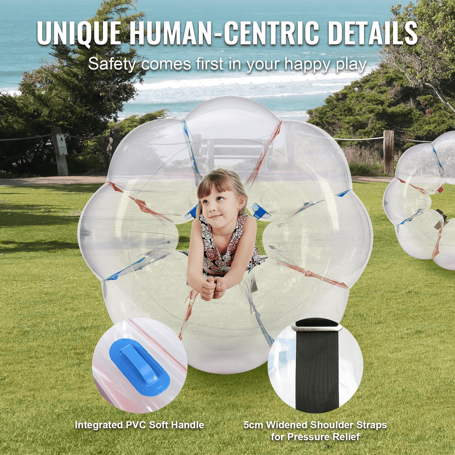BumperBlitz™ Sumo Zorb Balls 2-Pack - Inflatable Fun for Kids & Teens - The Little Big Store