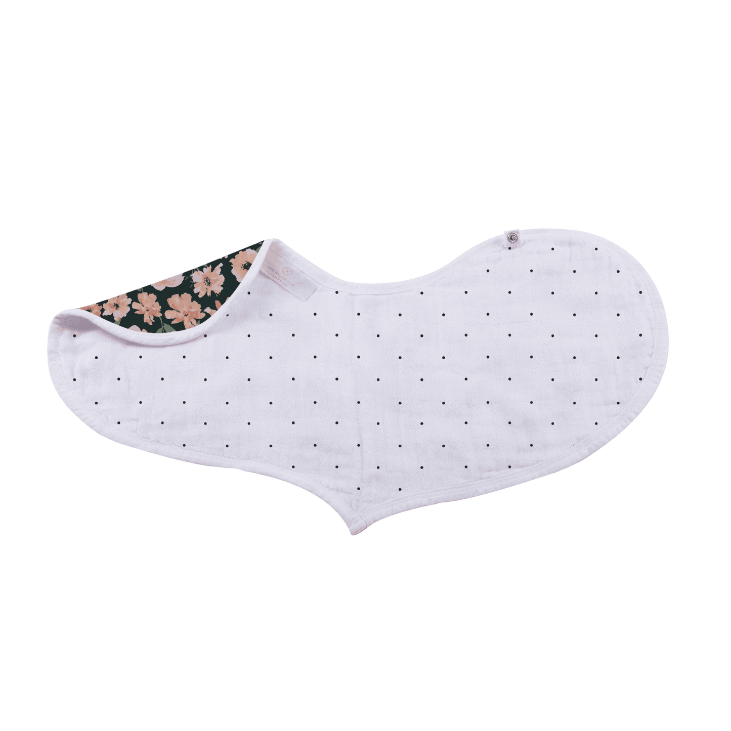 Canyon Sunset Bamboo Heart Bib 2PK - The Little Big Store