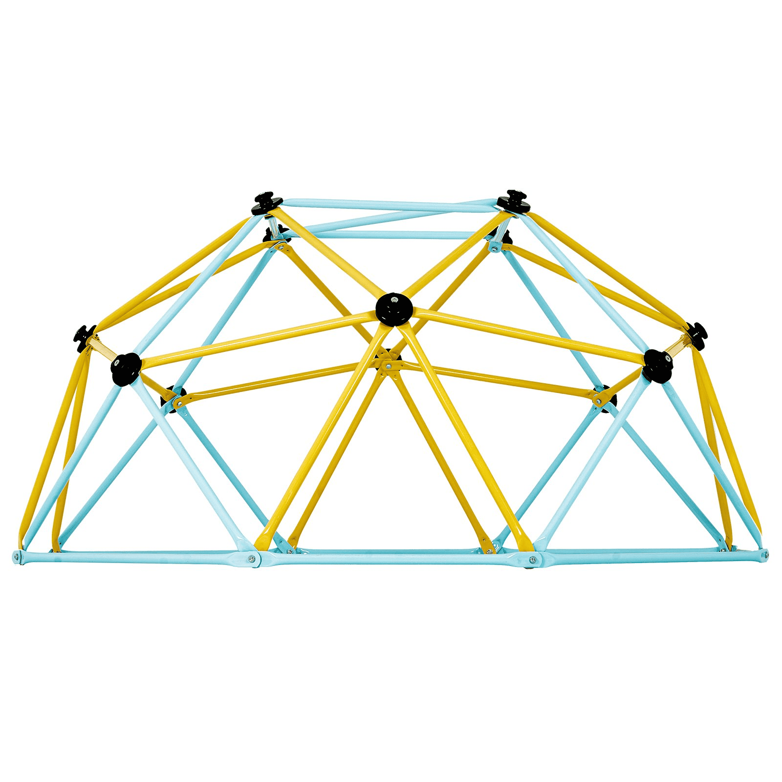 VEVOR Climbing Dome, Jungle Gym Supports 600LBS and Easy Assembly, 6FT Geometric Dome Climber Play Center for Kids 3 to 9 Years Old, with Climbing Grip, Outdoor and Indoor Play Equipment for Kids - The Little Big Store