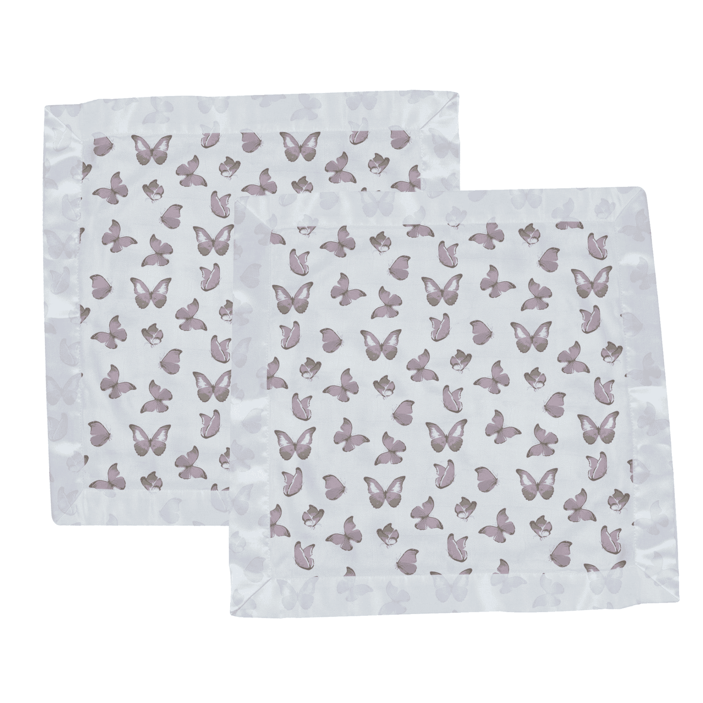Winsome Butterflies Cotton Muslin Security Baby Blankie - The Little Big Store