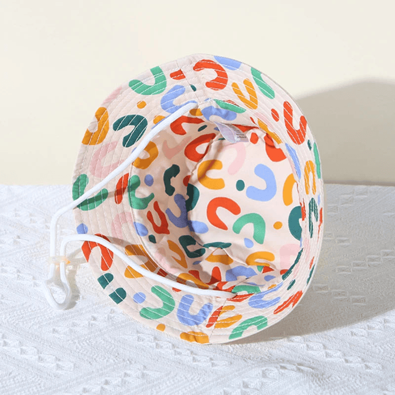 Embroidered Double Sided Baby Bucket Hat for Children