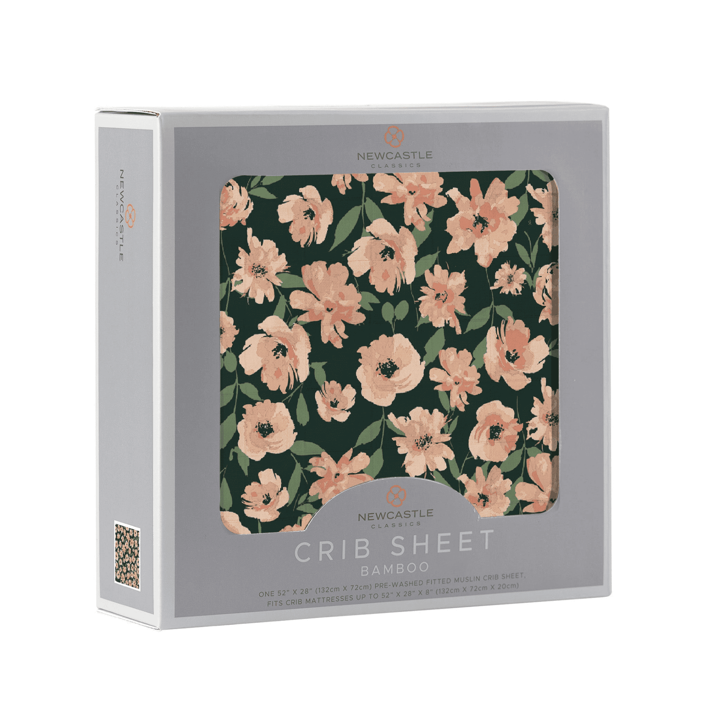 Canyon Sunset Flowers Bamboo Crib Sheet - The Little Big Store