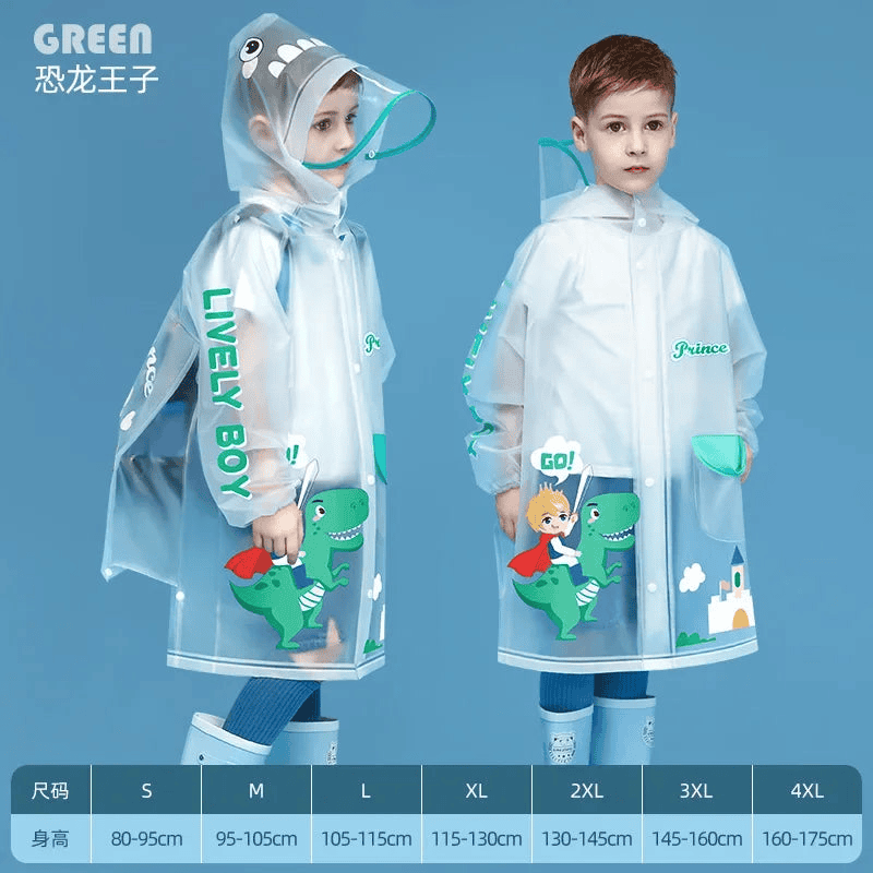 Fantasy raincoat for children multivariant