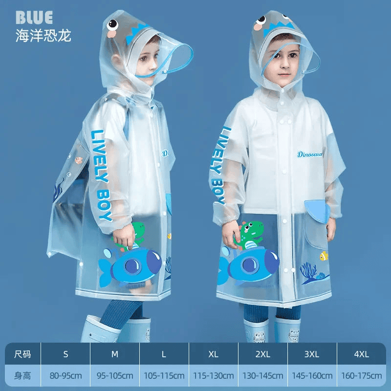 Fantasy raincoat for children multivariant