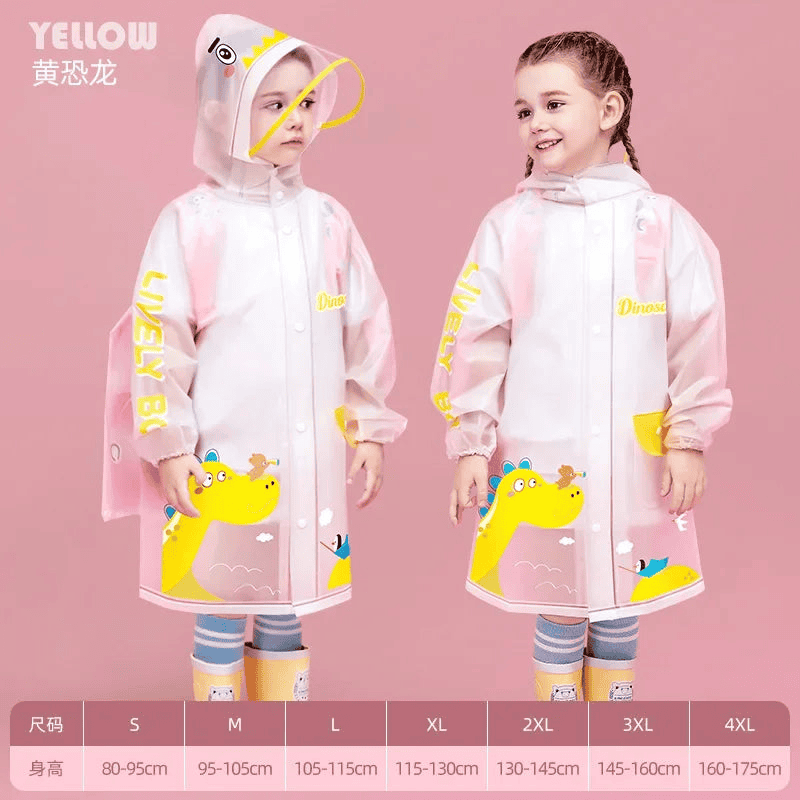 Fantasy raincoat for children multivariant