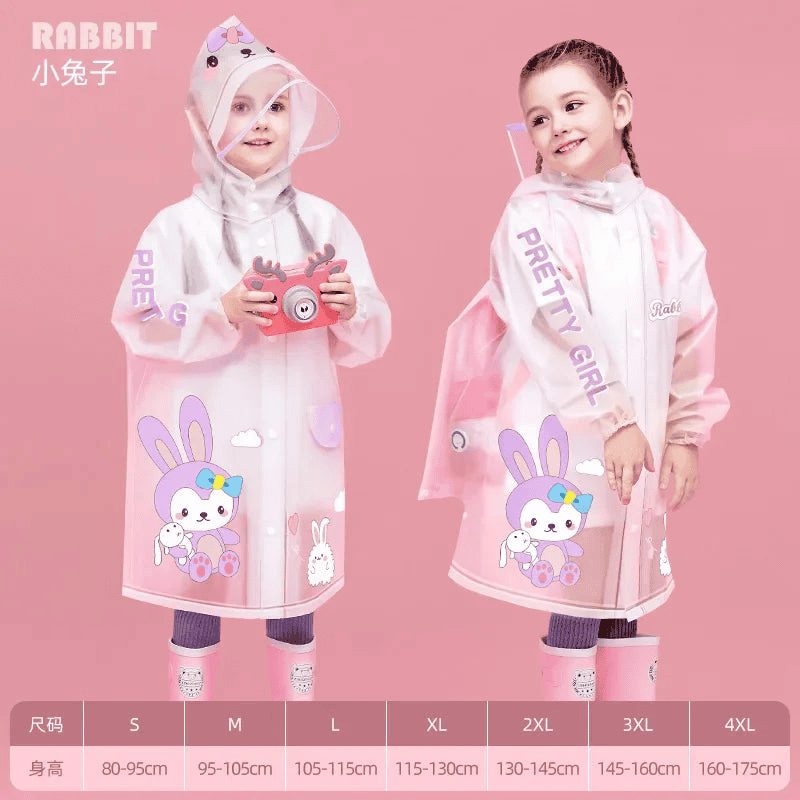 Fantasy raincoat for children multivariant