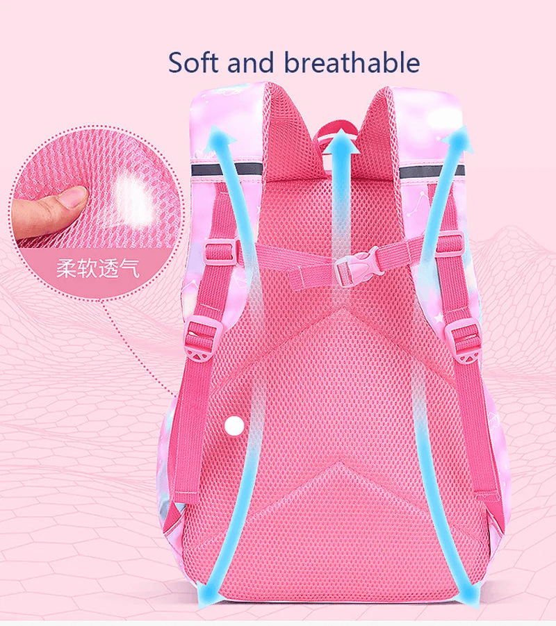 Multicolour fantasy backpack for children multivariant
