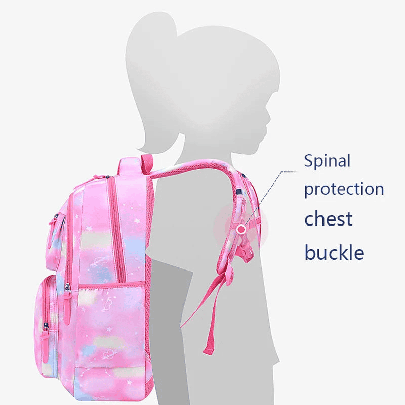 Multicolour fantasy backpack for children multivariant