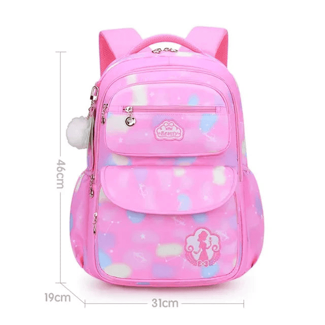 Multicolour fantasy backpack for children multivariant