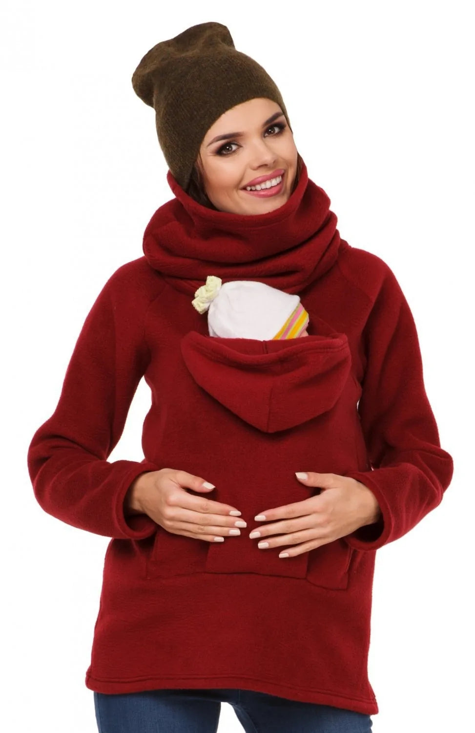 CuddleUp™ Kangaroo Carrier Sling Bag Coat - The Little Big Store