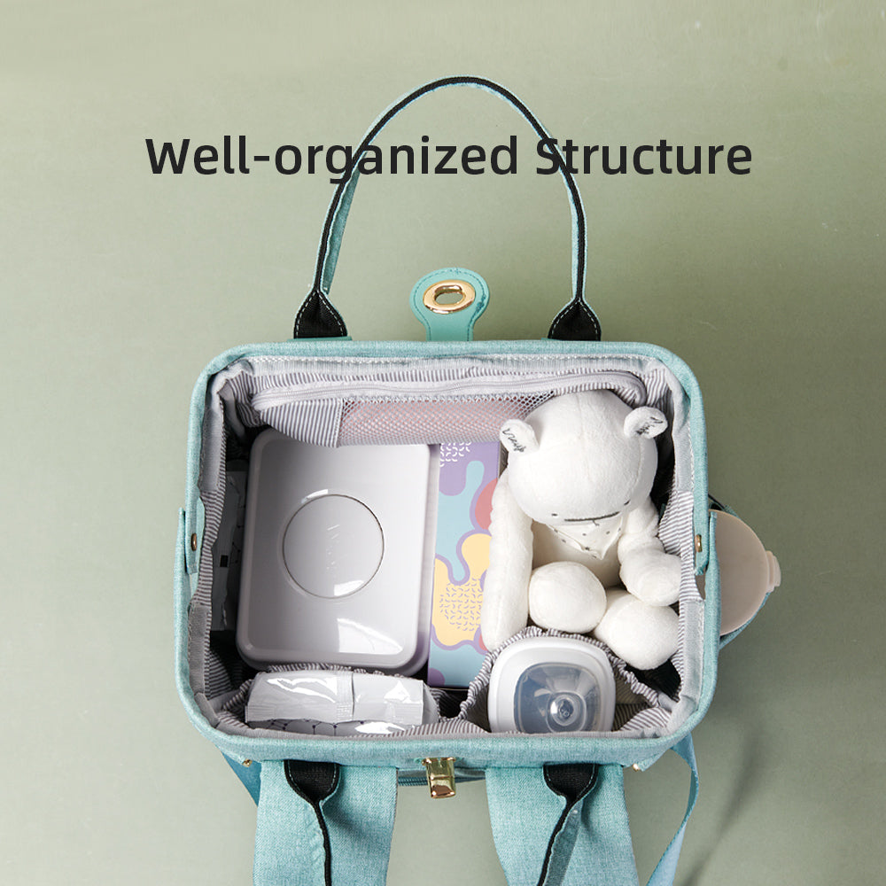 π QuickZip Easy-Open Diaper Backpack πΌ β Hassle-Free Access & Organized Storage for Busy Parents
