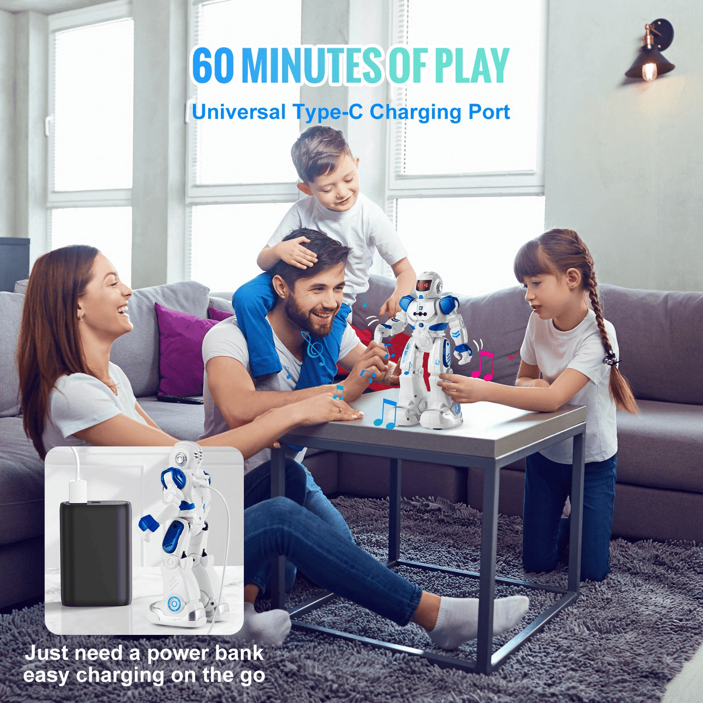 RoboPlay Pro: Interactive Talking & Dancing Robot for Kidsble - The Little Big Store