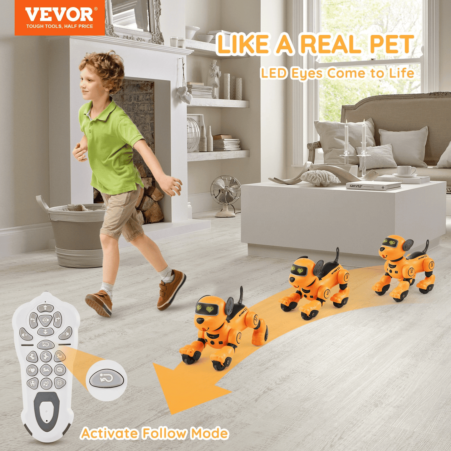 RoboPup Elite - The Interactive Robot Dog That Dances, Talks, and Delights! 🐾✨ - The Little Big Store