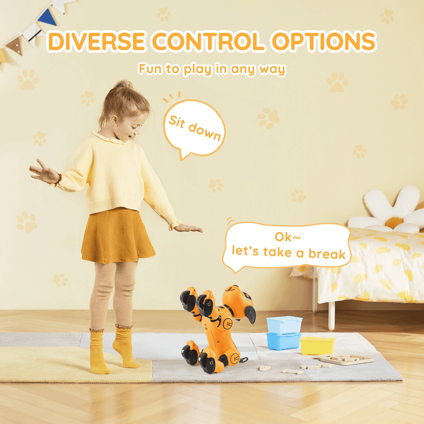 RoboPup Elite - The Interactive Robot Dog That Dances, Talks, and Delights! 🐾✨ - The Little Big Store