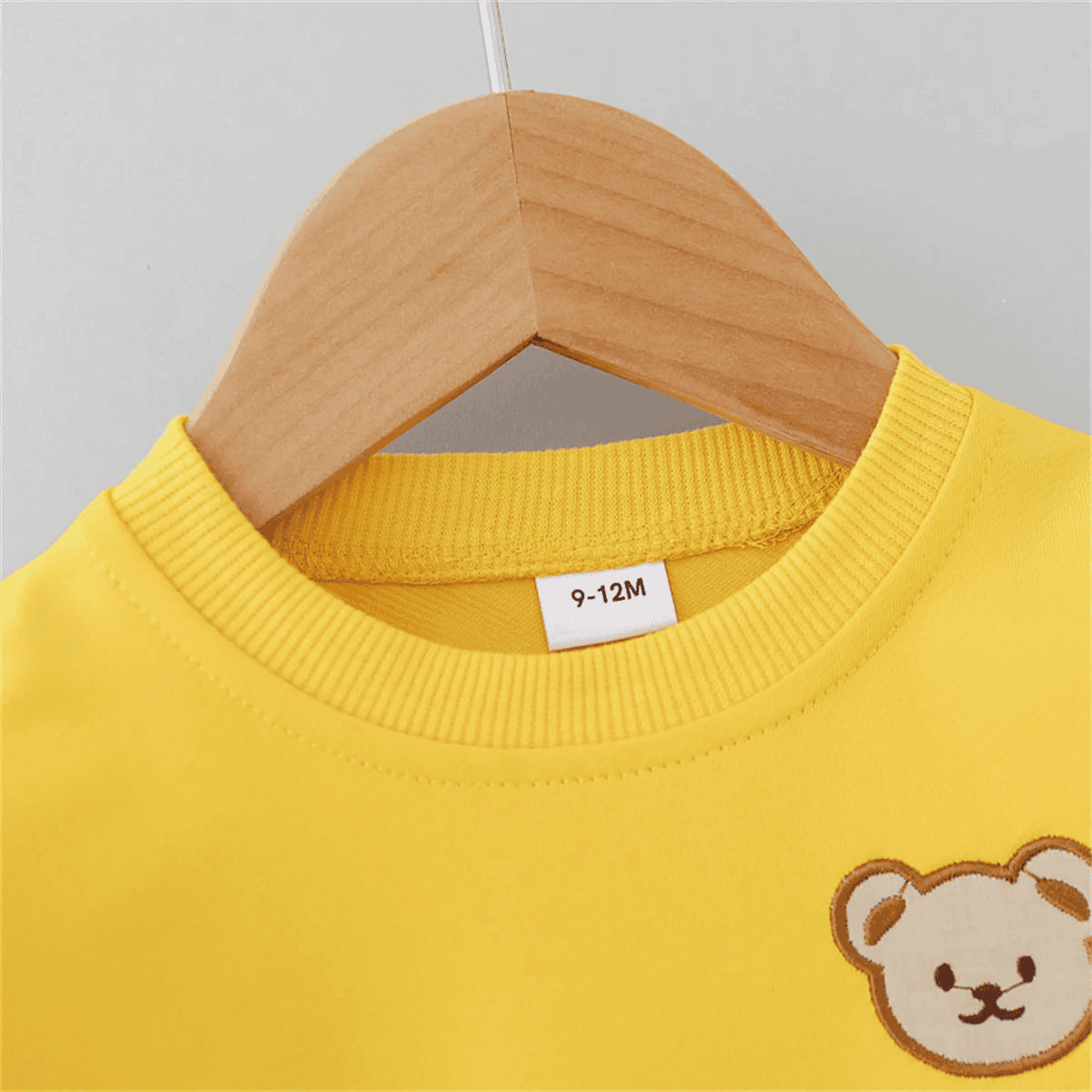 Cotton tracksuit set 2 pcs sweatshirt and trousers for Little Bear children - The Little Big Store