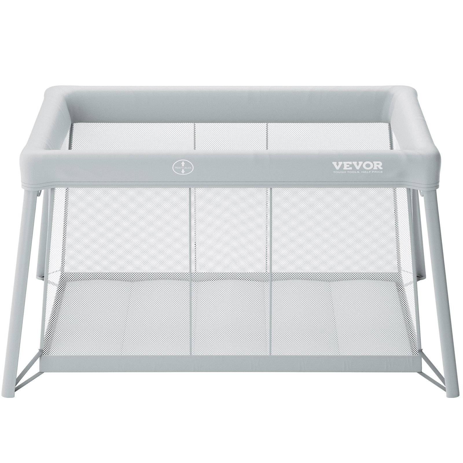 VEVOR Baby Travel Crib and Play Yard Folding Baby Playpen with Soft Mattress Pad - The Little Big Store