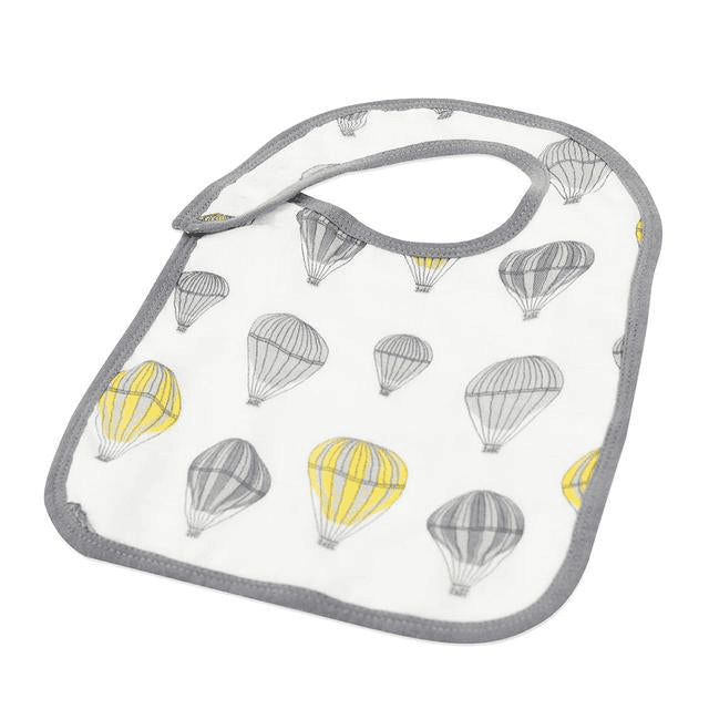 Traveler Bamboo Muslin Snap Bibs 3PK - The Little Big Store