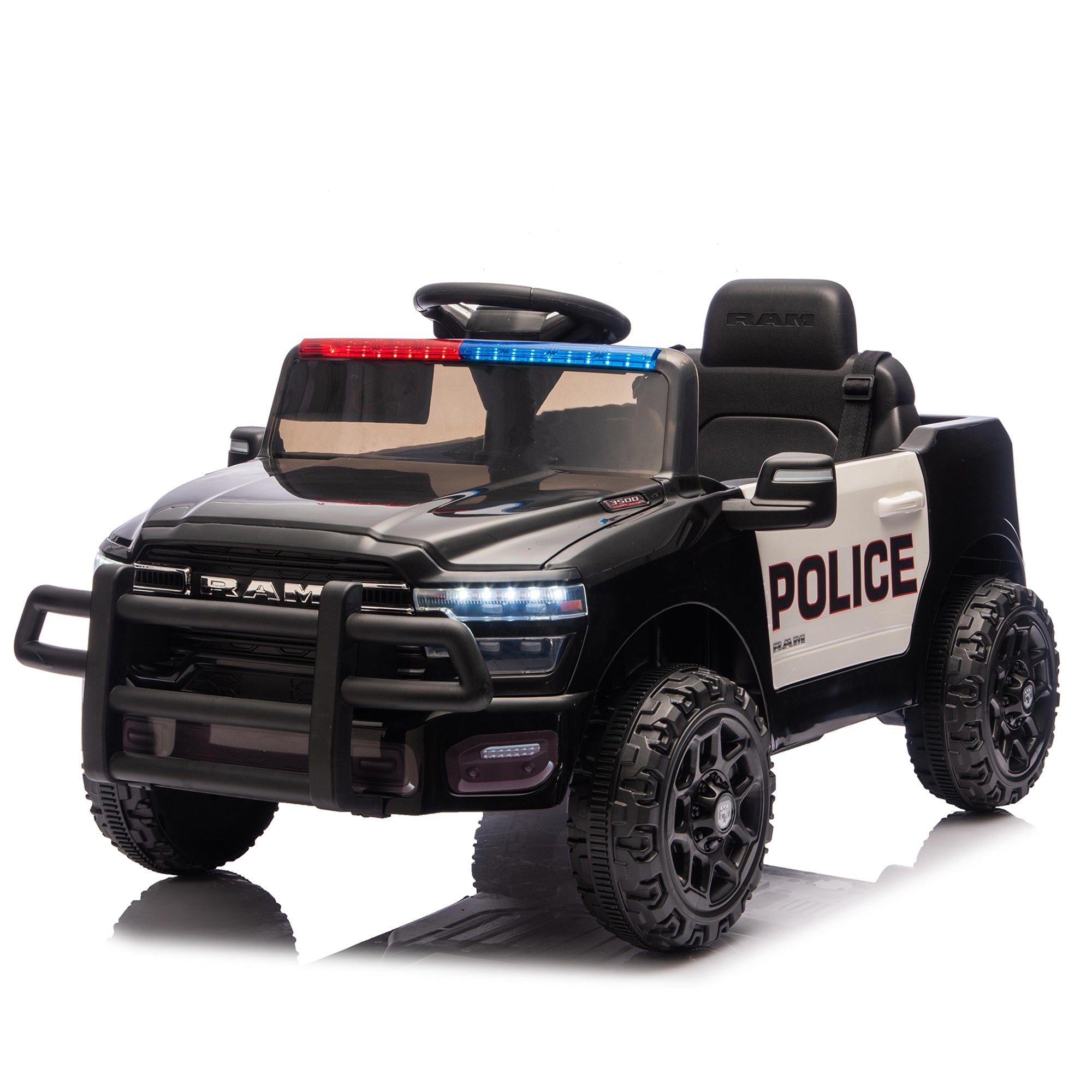 TheLittleBigStore RAM PatrolCruiser™ 12V Kids Ride-On Police Truck