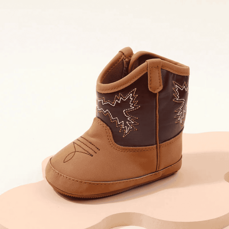 Soft Breathable Western Baby Boots - The Little Big Store