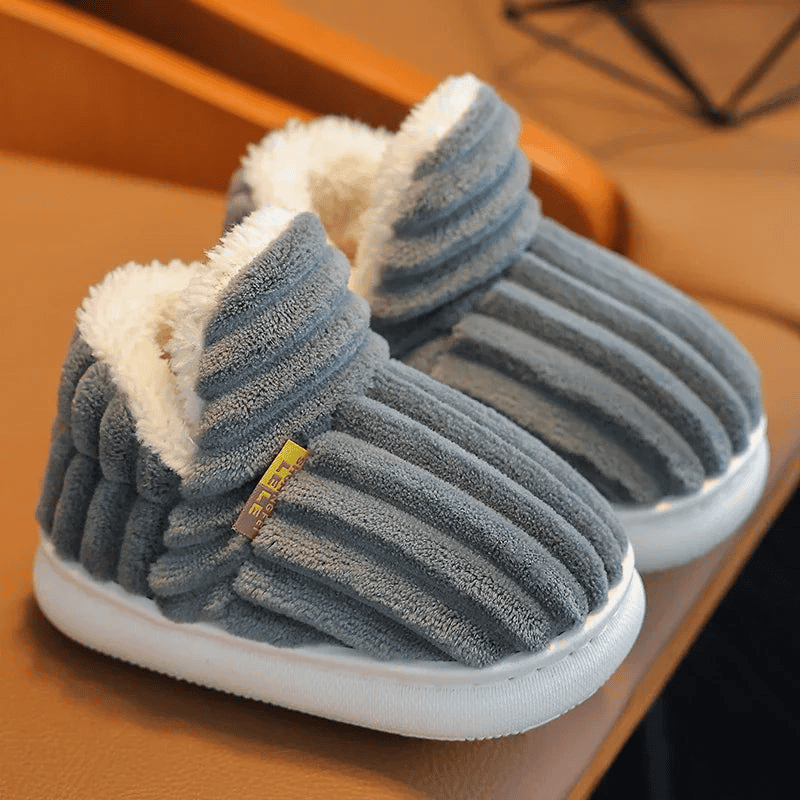 Multicolored Warm and Breathable Non-slip Slippers for Children - The Little Big Store