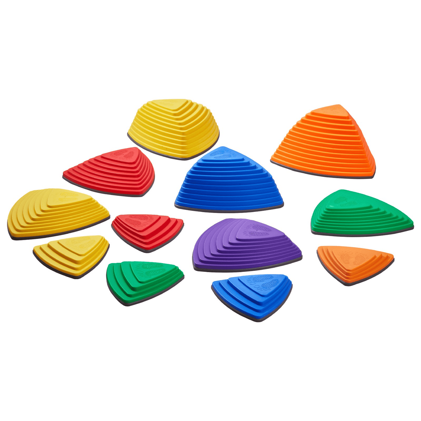 VEVOR Kids Balance Stepping Stones Sensory Obstacle Course 12 PCS Outdoor Indoor - The Little Big Store