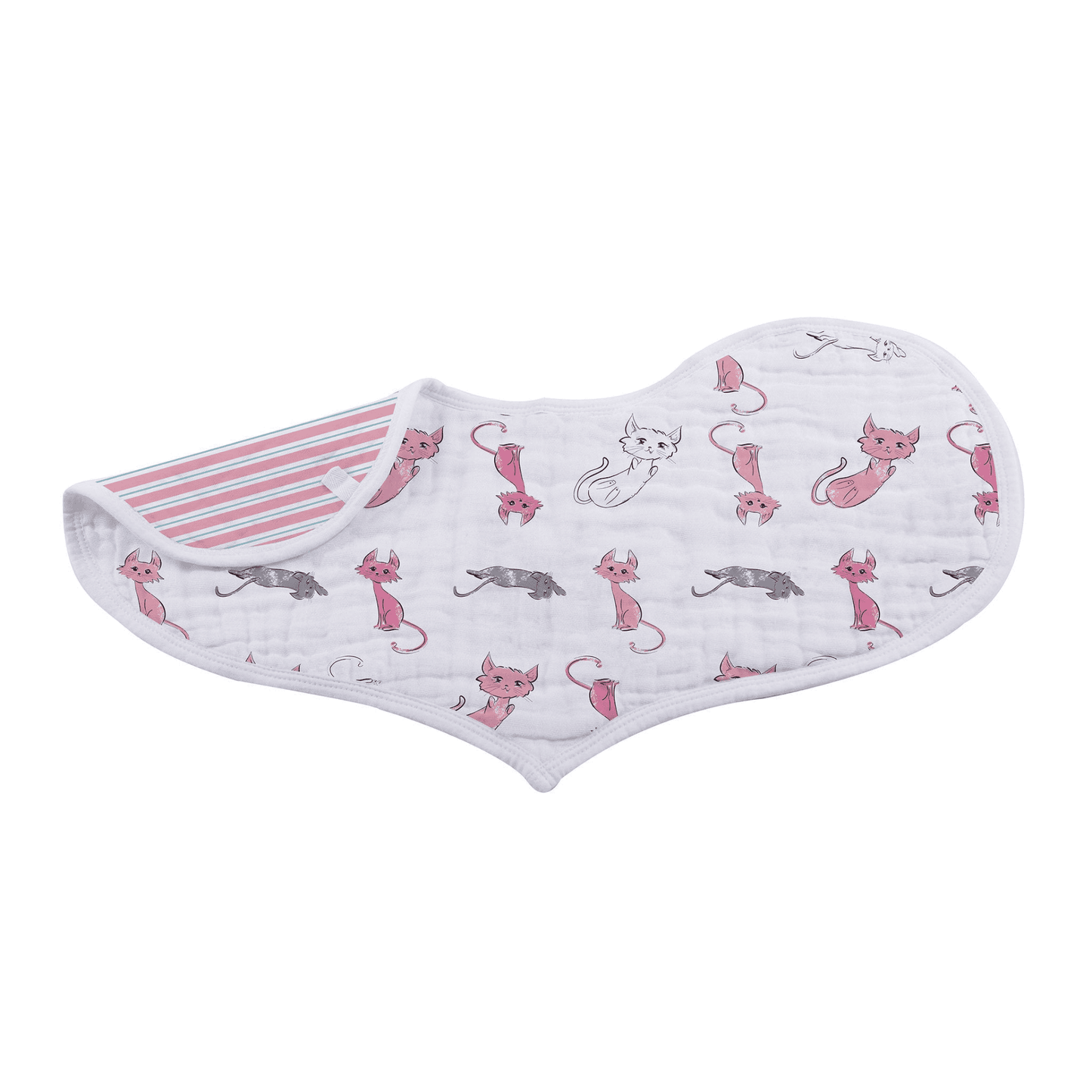 Dandelions Bamboo Heart Bib 2PK - The Little Big Store
