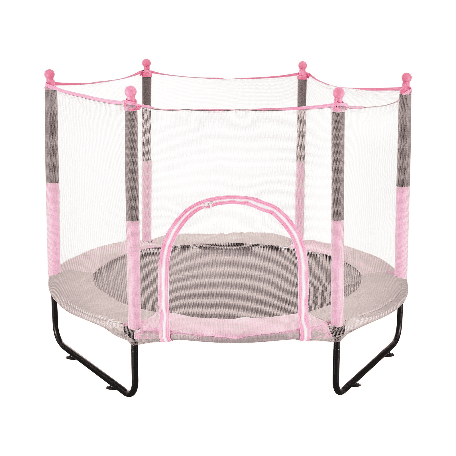 60" Trampoline for Kids Mini Toddler Trampoline with Net Indoor Outdoor