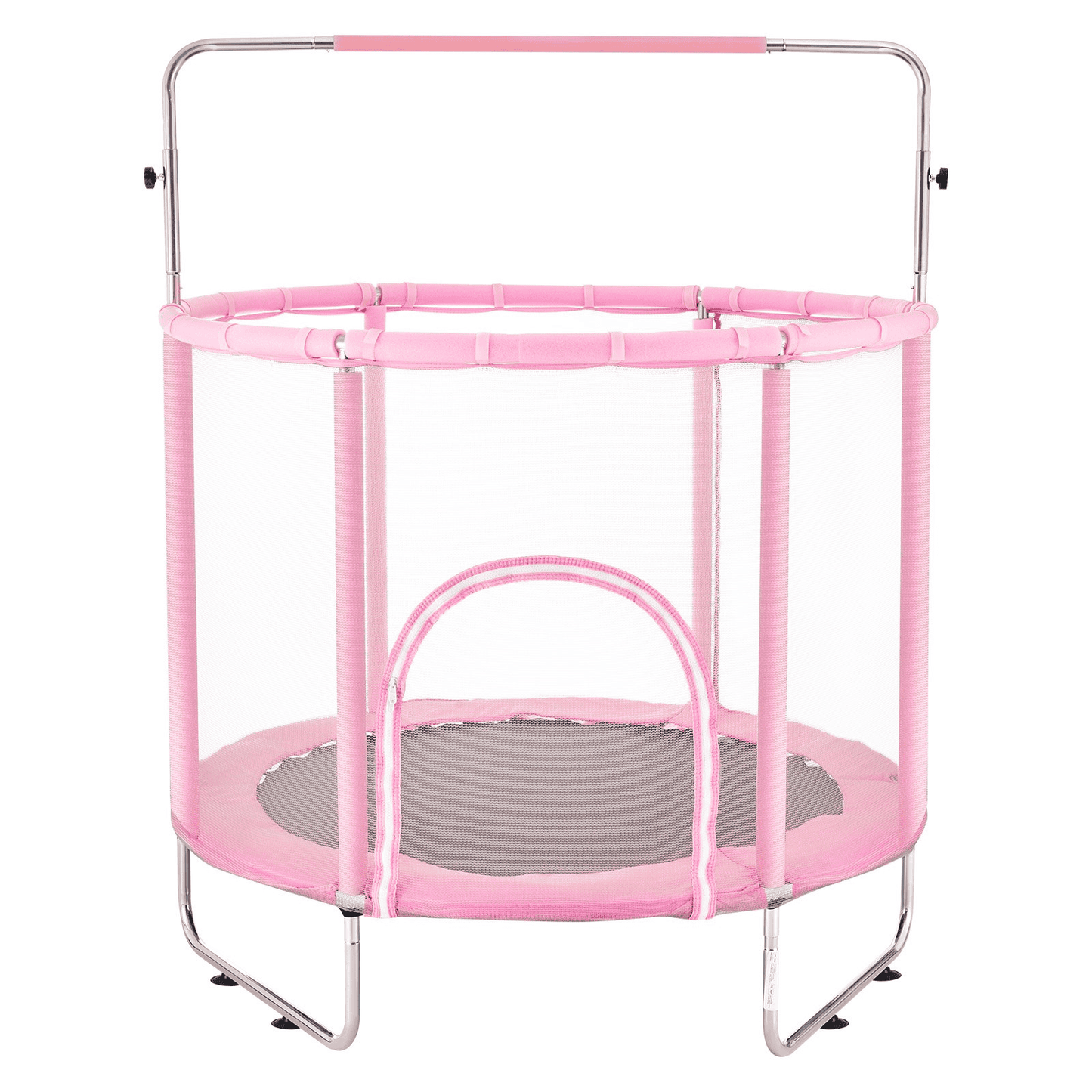 55" Trampoline for Kids Mini Toddler Trampoline with Net Indoor Outdoor - The Little Big Store