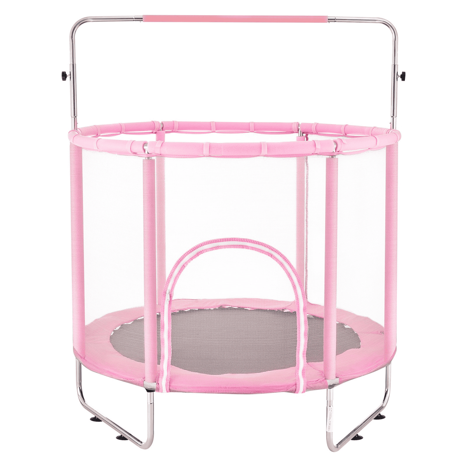 55" Trampoline for Kids Mini Toddler Trampoline with Net Indoor Outdoor - The Little Big Store