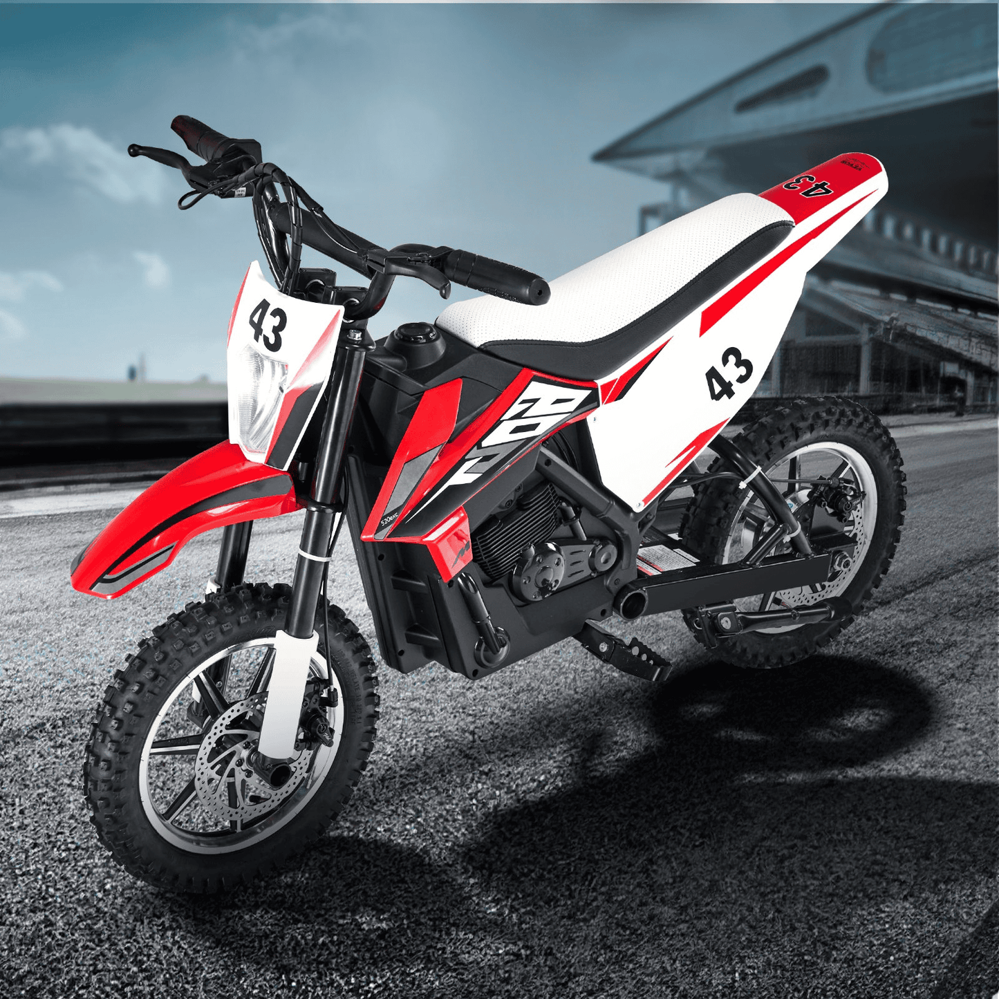 Kids Ride on Motorcycle 36V Electric Motorbike with LED for Kids Aged 14+ - The Little Big Store