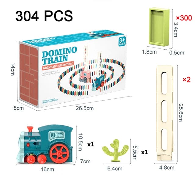 Kids Automatic Domino Train - The Little Big Store