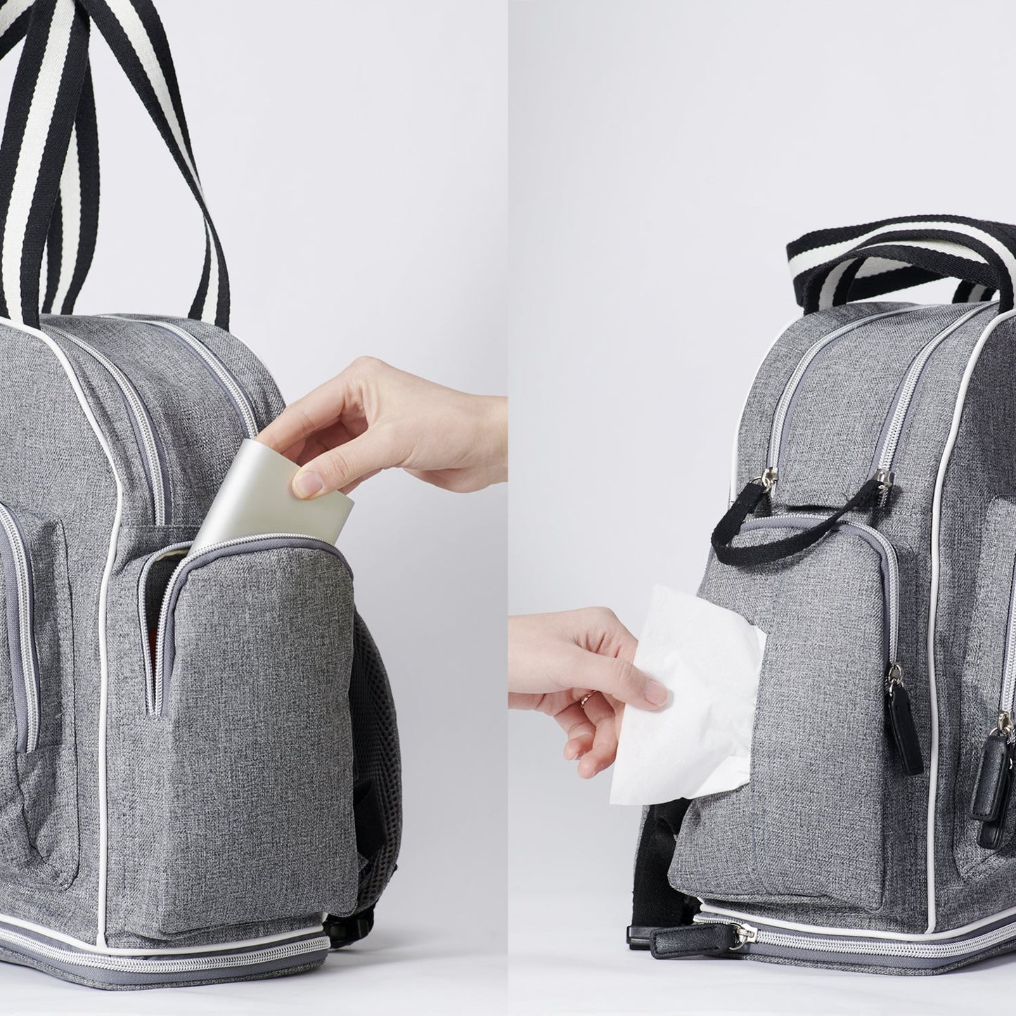 🧳 ExpandEase™ Large Capacity Diaper Bag 🍼 – Smart, Spacious & Travel-Ready for Modern Moms & Dads