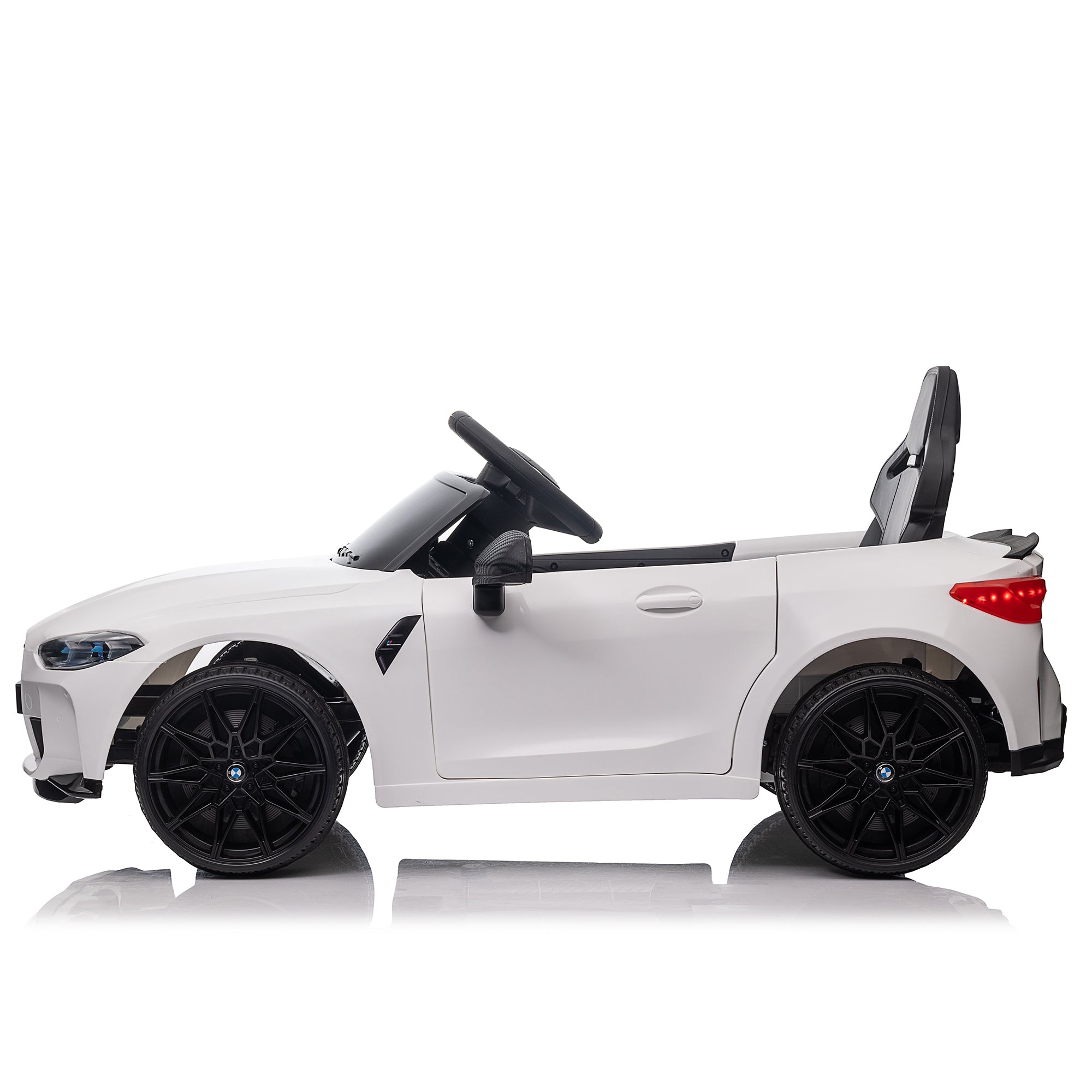 BMW M4 12V Kids Electric Ride-On Car with LED & Music