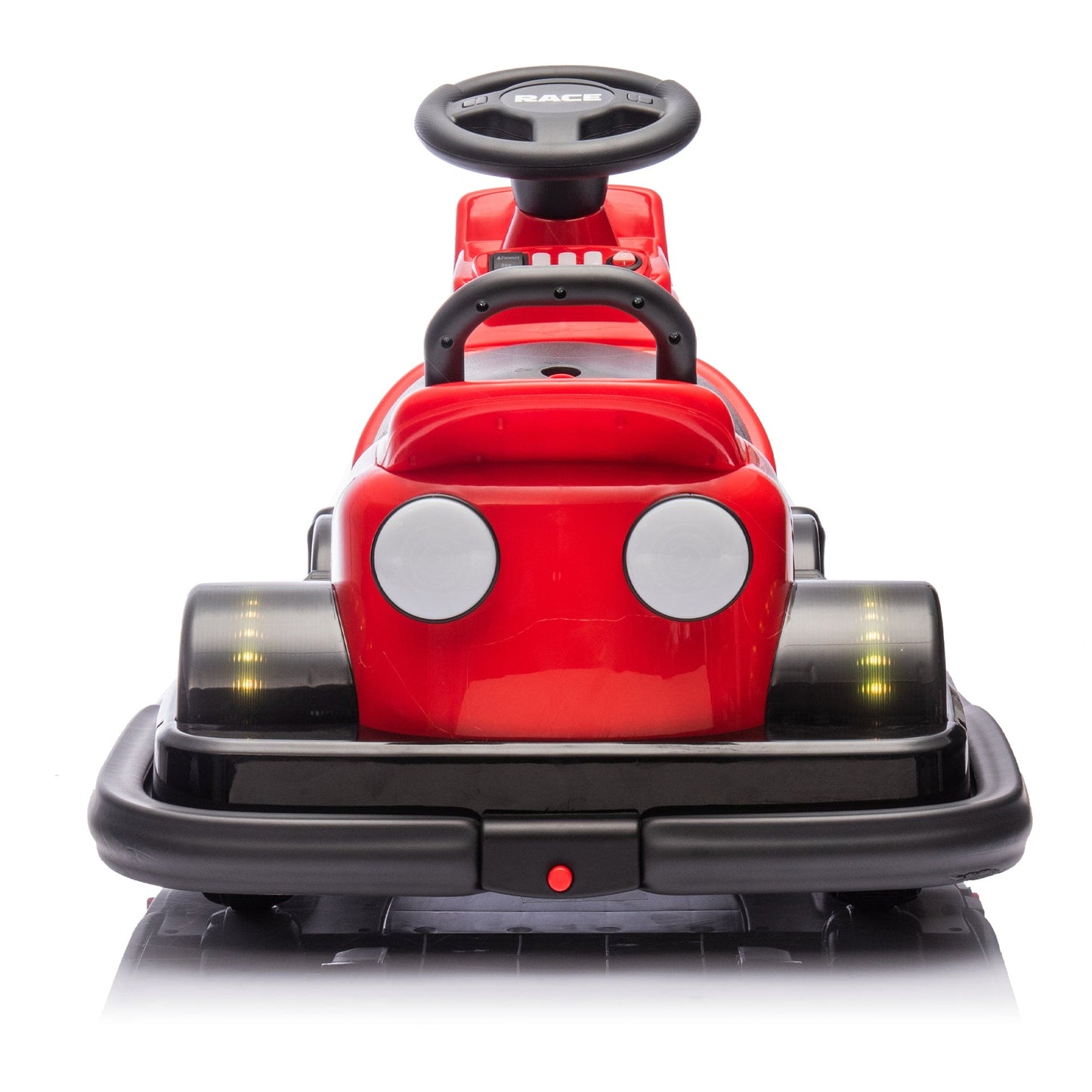 12V Kids Ride On Motor Bumper Car,integrating system,Rotate 360 degrees in place,Collision triggers sound effects and lights,Four-wheel waterfall light,Cute appearance design for kids aged 3-5. - The Little Big Store