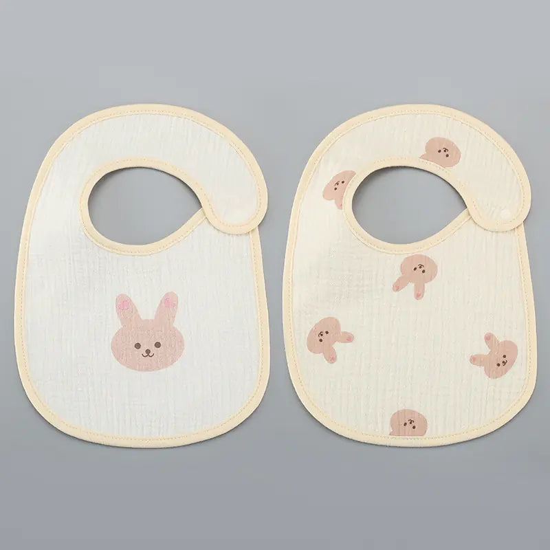 Thin Kids' Bib - Pure Cotton Waterproof Gauze Towel