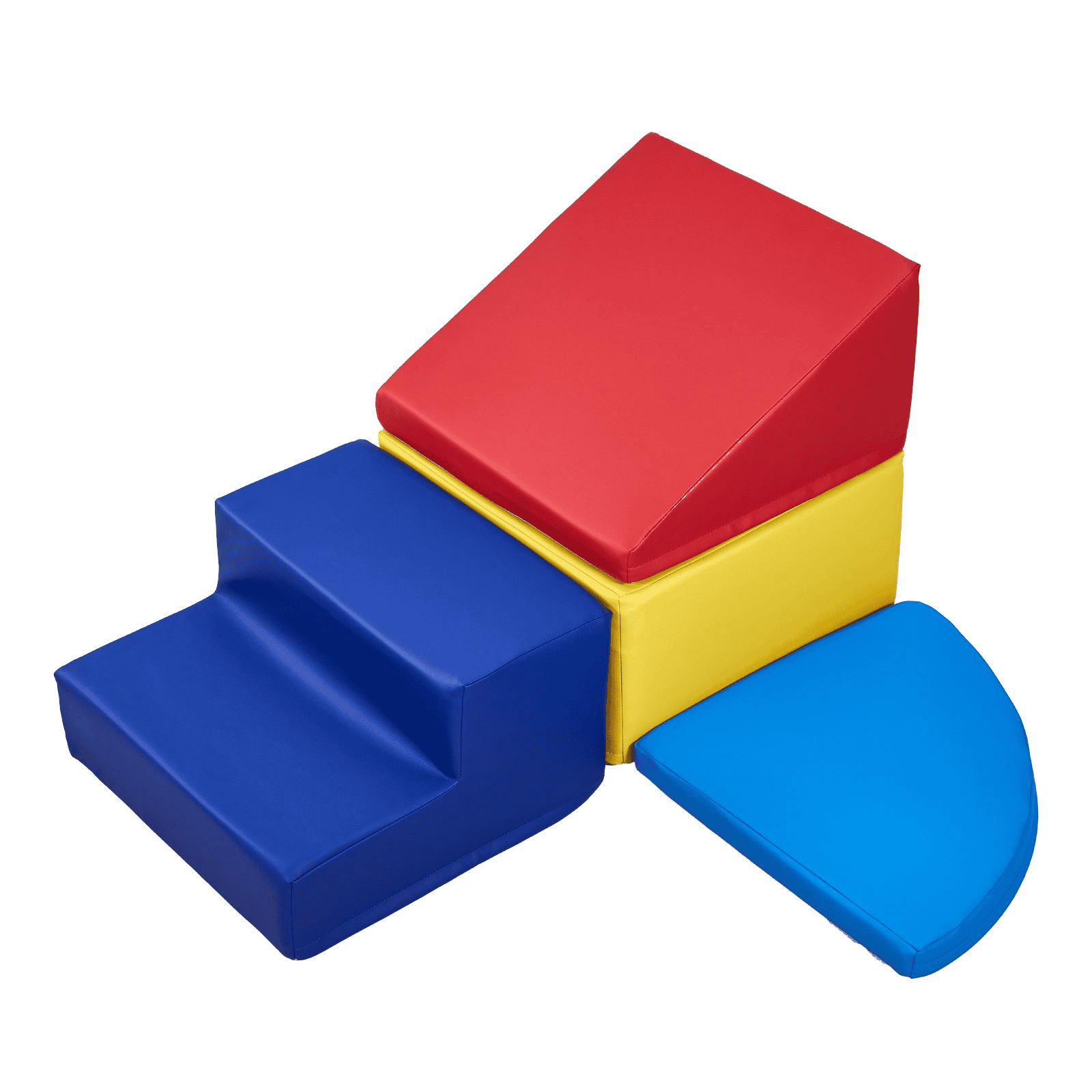 Climbing Toys 4 Piece Foam Climbing Blocks Set for Toddlers and Preschoolers