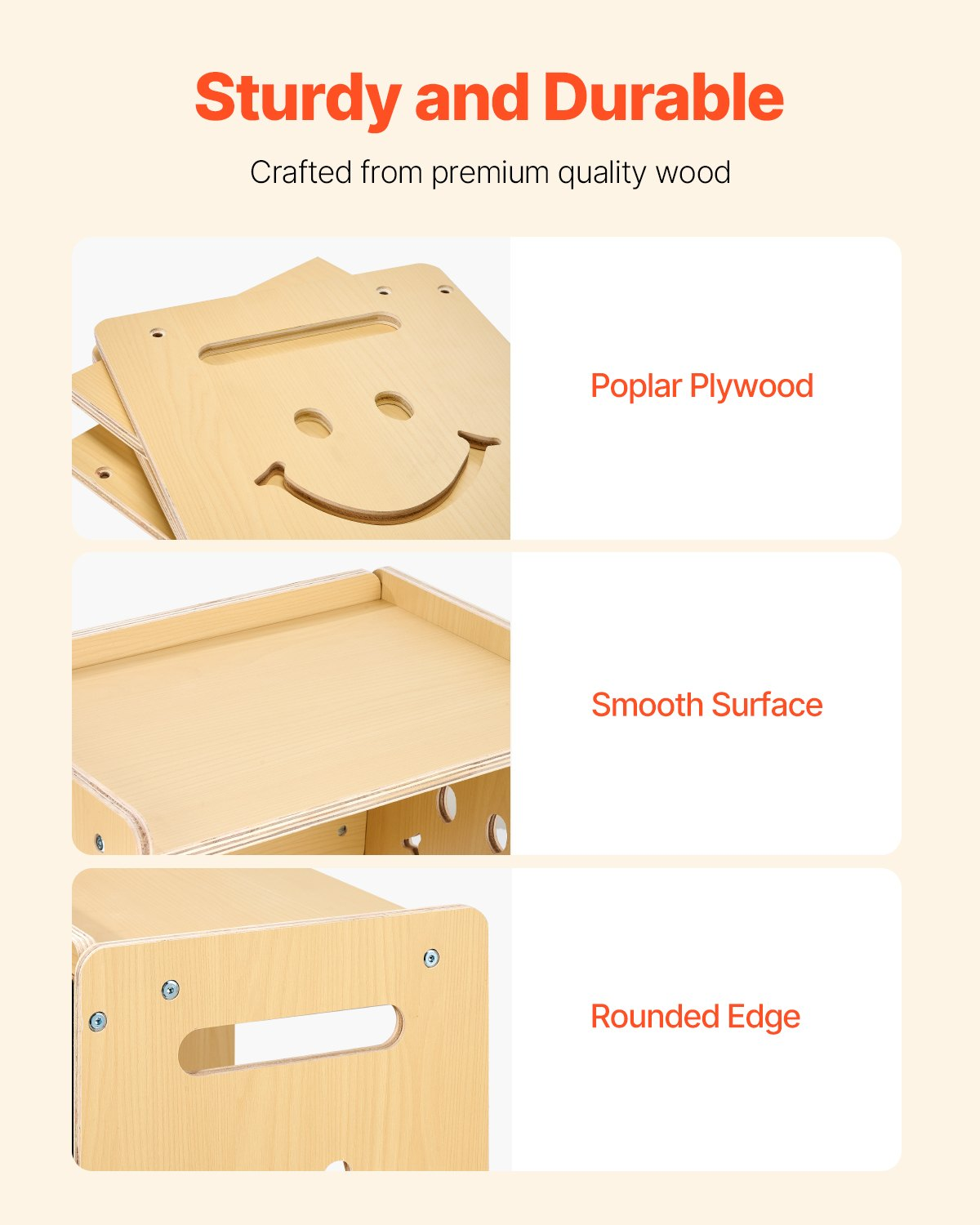 Montessori Weaning Table & Chair Set – 3-in-1 Adjustable Wooden Toddler Furniture