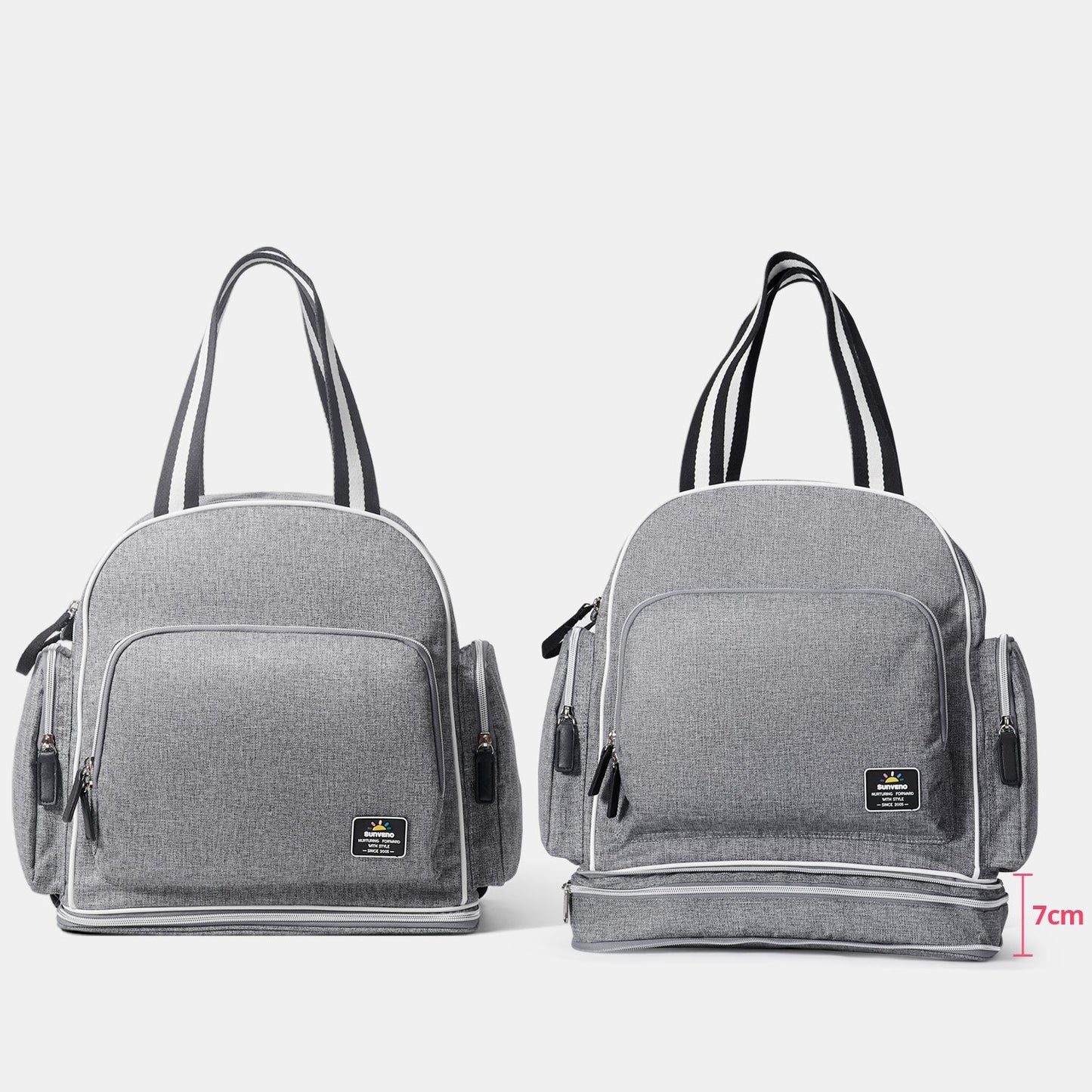 🧳 ExpandEase™ Large Capacity Diaper Bag 🍼 – Smart, Spacious & Travel-Ready for Modern Moms & Dads