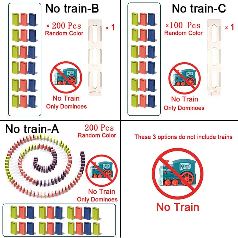 Kids Automatic Domino Train - The Little Big Store