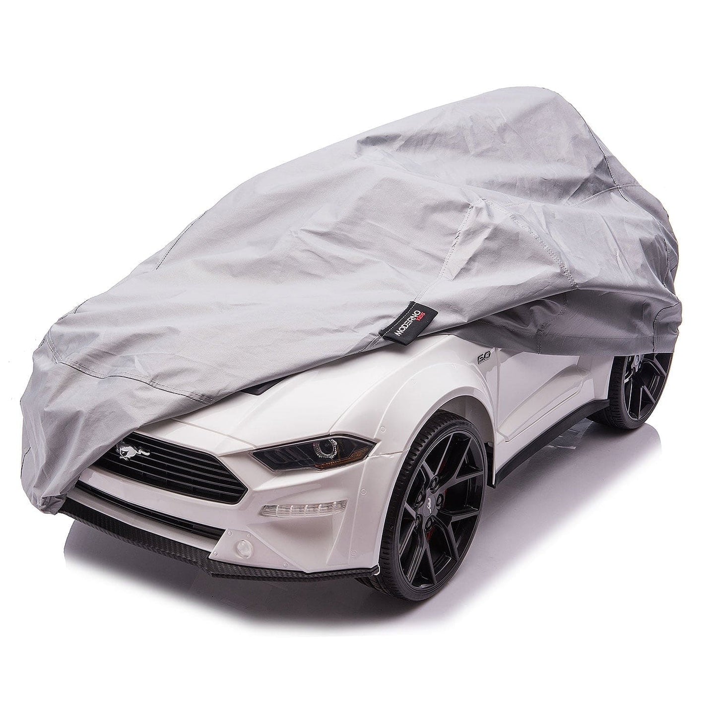Ford Mustang GT Custom Edition 24V Kids Ride-On Car with R/C Parental Remote | Black - The Little Big Store