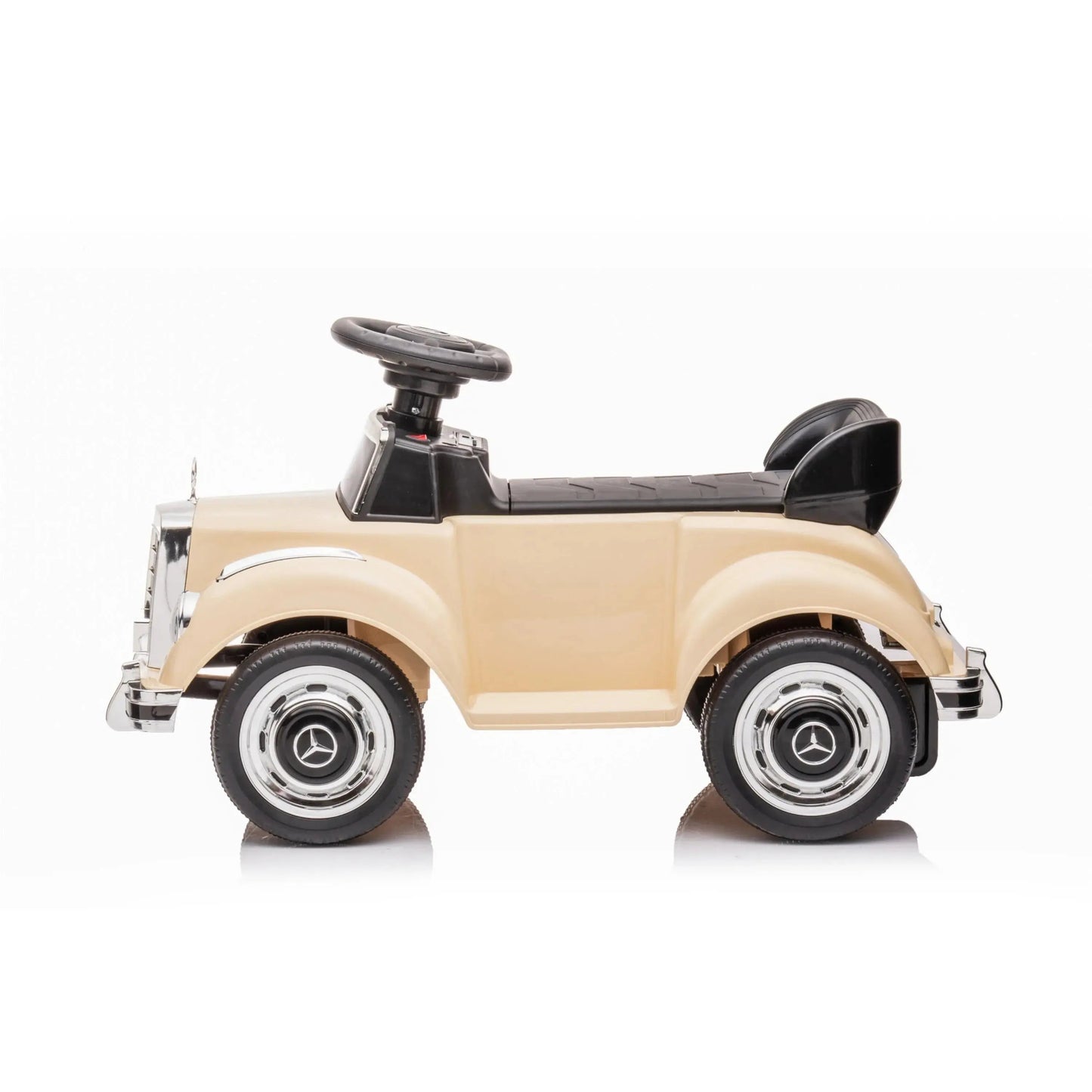⭐ MiniBenz™ 300S Classic – 6V Vintage Ride-On Car for Kids (1 Seater)