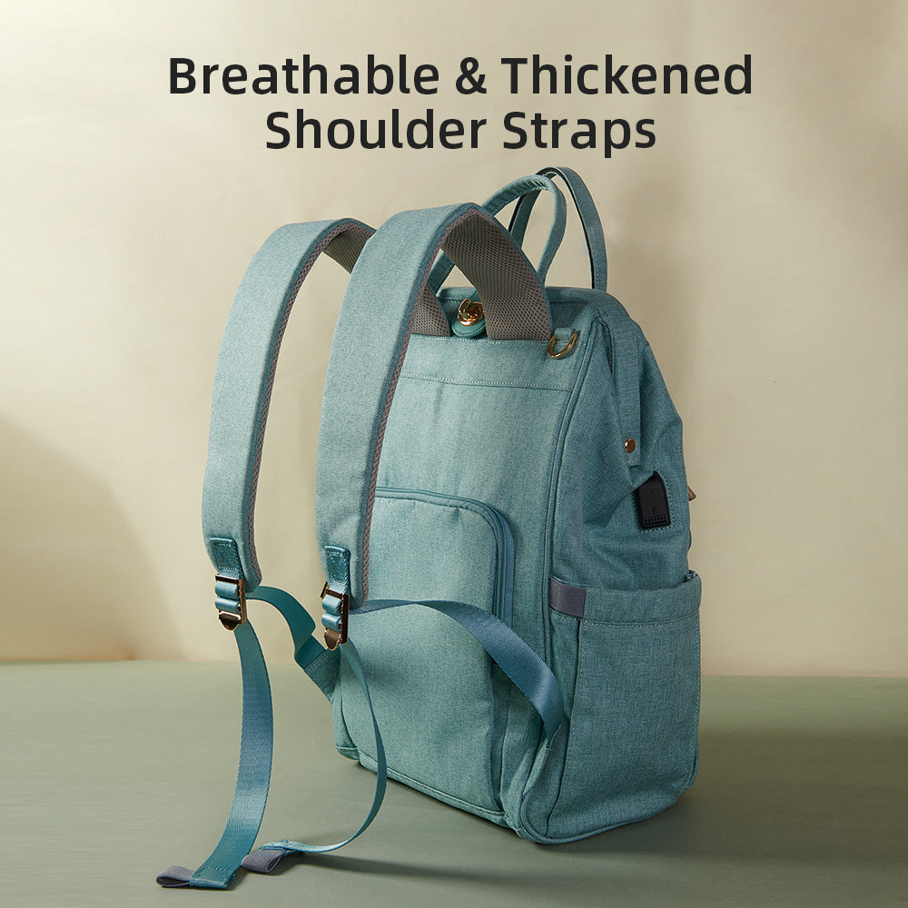 π QuickZip Easy-Open Diaper Backpack πΌ β Hassle-Free Access & Organized Storage for Busy Parents