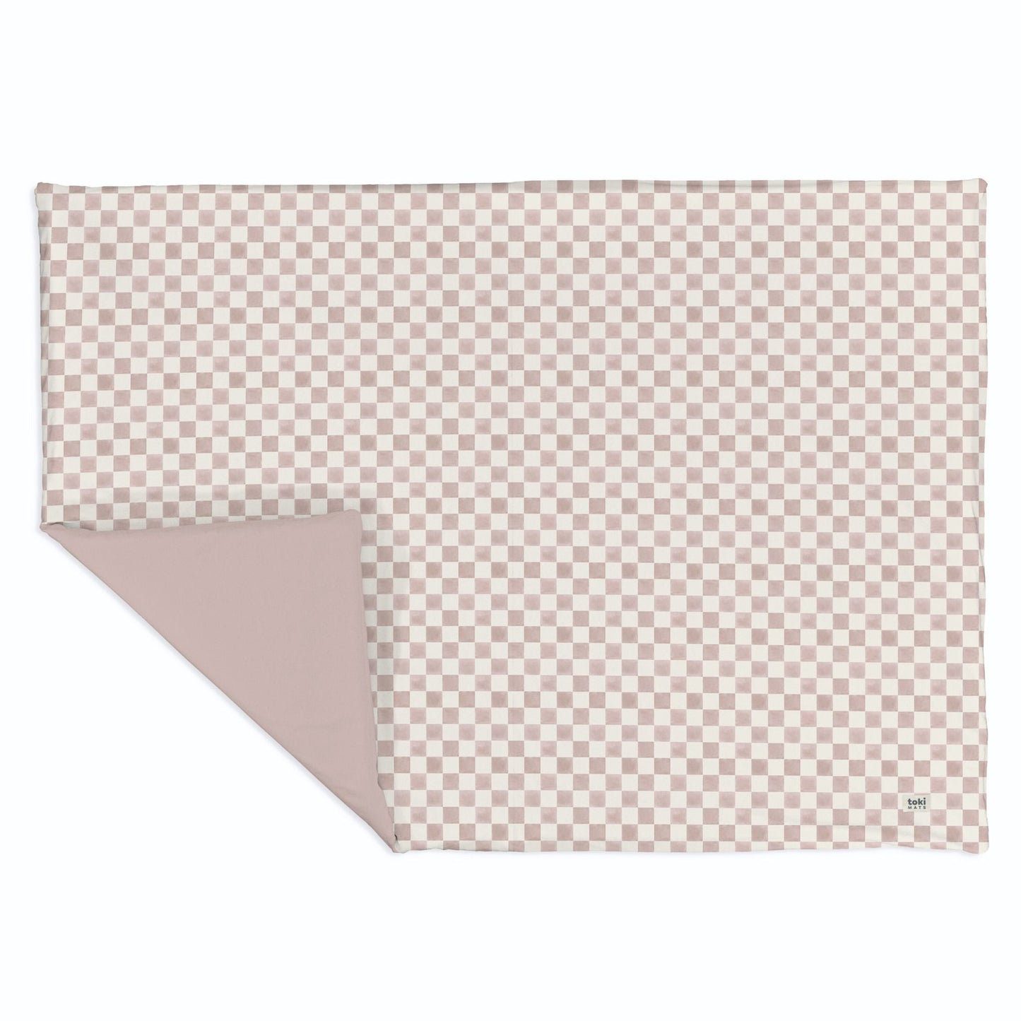Checker Gumdrop Organic Cotton Mat - The Little Big Store
