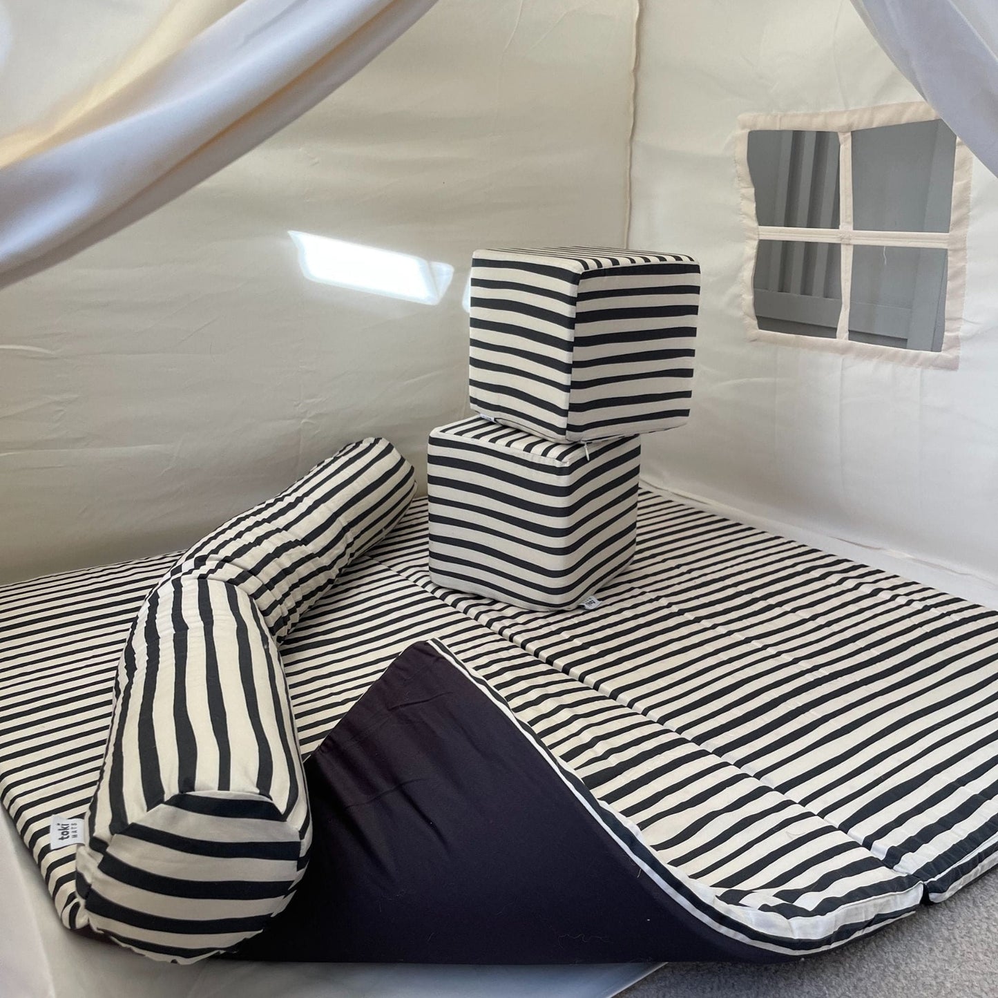 Bold Stripe Support Pillow - The Little Big Store