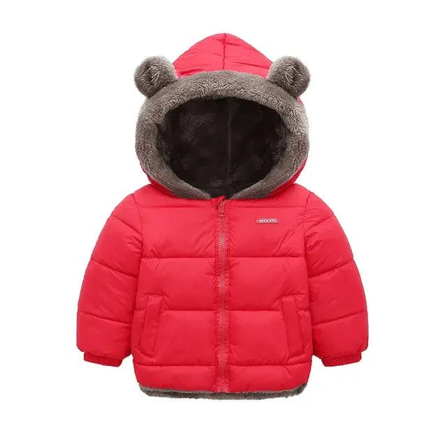 Children's Thick Fleece Coat - The Little Big Store