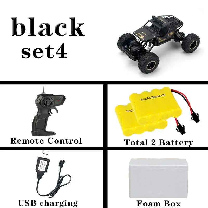 Precise: 1:12 4WD RC Car - Updated 2.4G Radio Control Buggy Toy - The Little Big Store