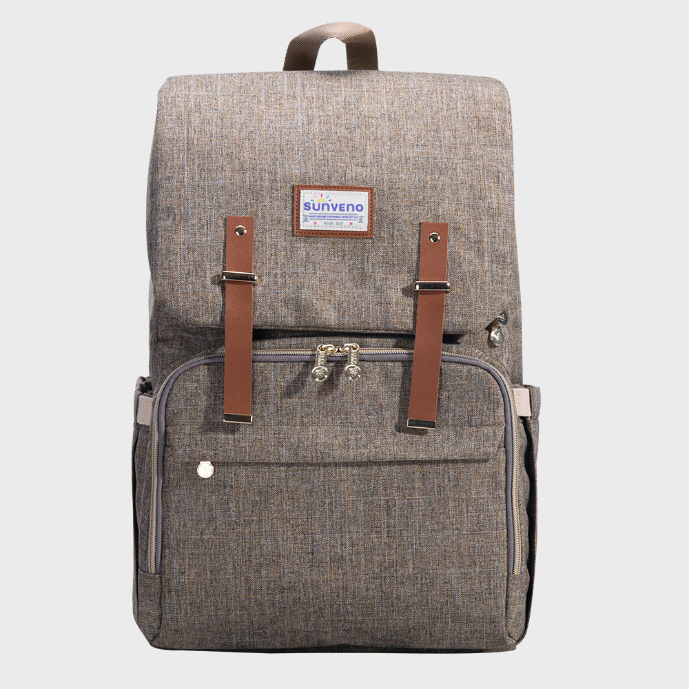π UrbanTote Canvas Diaper Backpack πΌ β Durable & Stylish Baby Bag for On-the-Go Moms