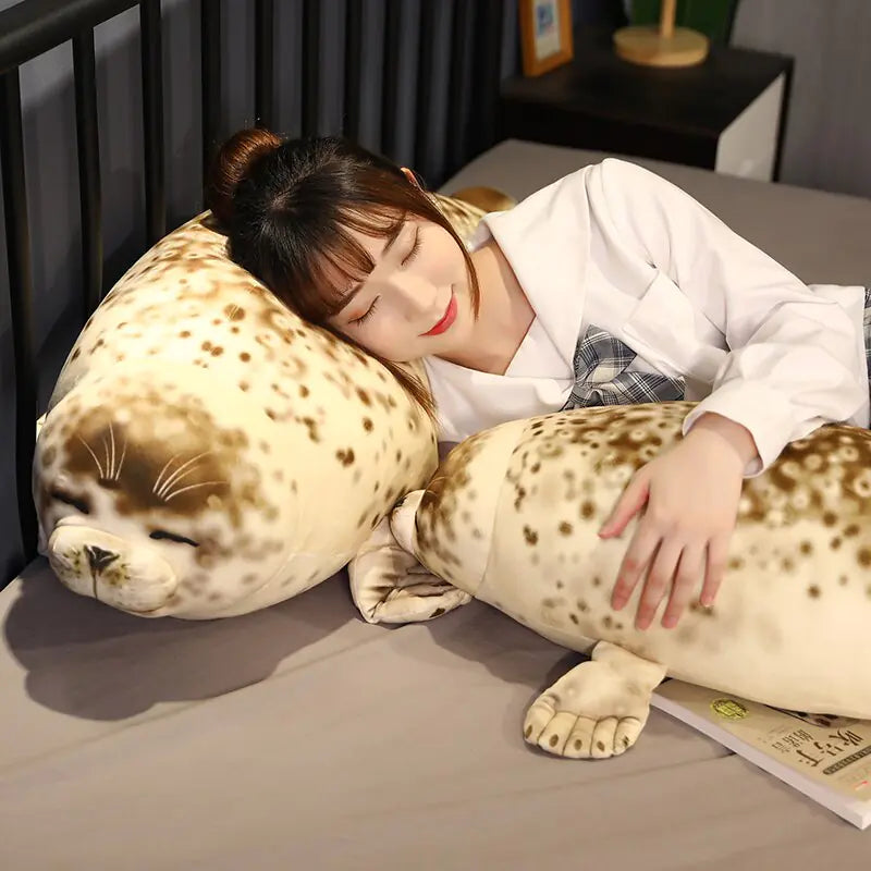Soft Doll Sleeping Pillow Cute Sea Lion - The Little Big Store