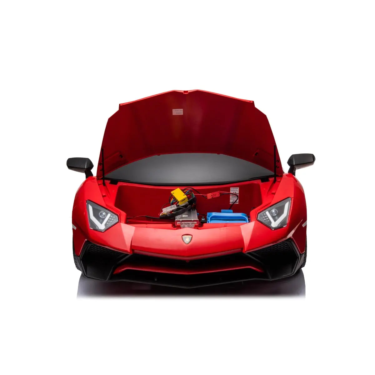 π 24V Lamborghini Aventador 2-Seater Ride-On Car β Black | Dual Brushless Motors, Differential Drive, LED Lights, MP3, Remote Control for Kids Ages 3β8 ποΈβ‘π§