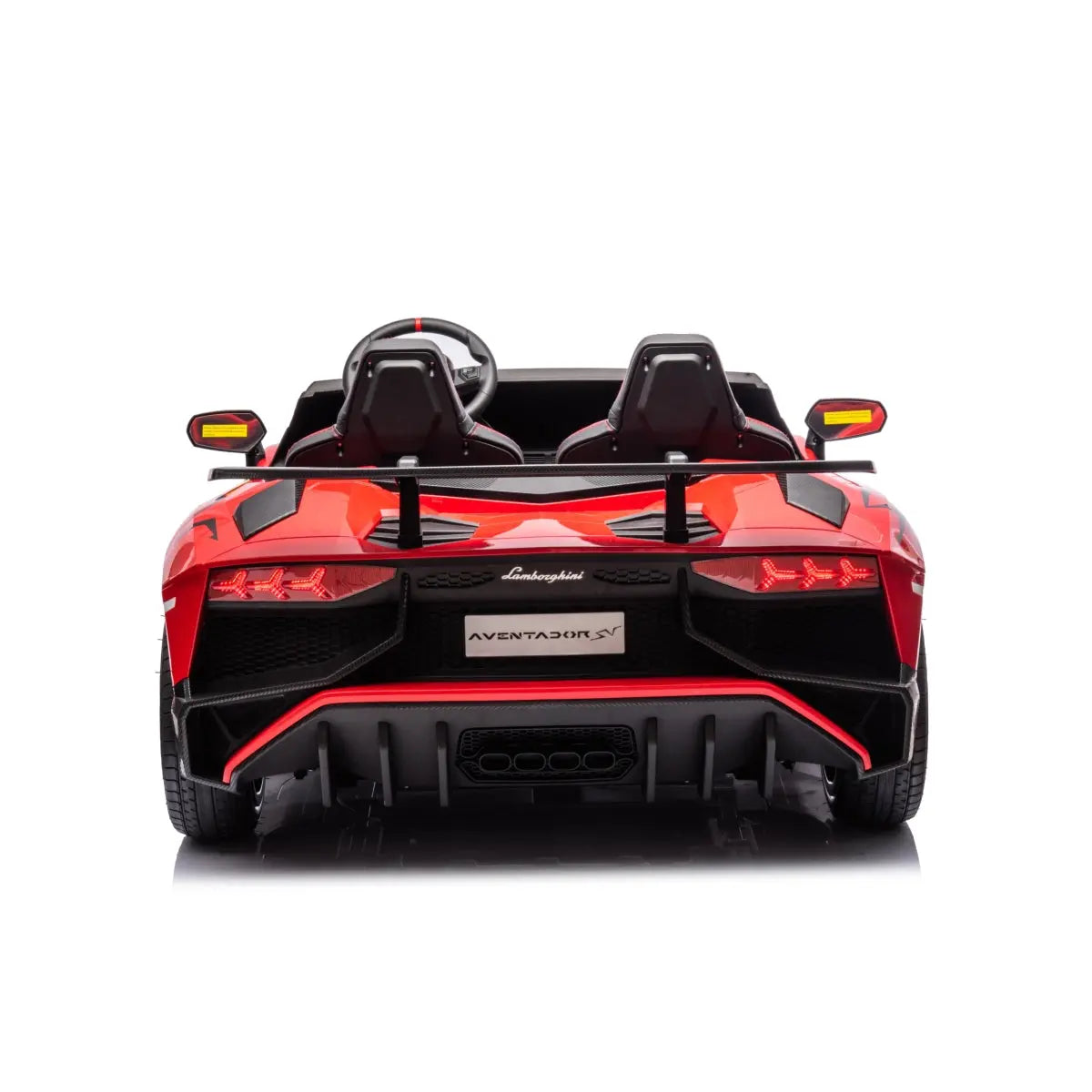 π 24V Lamborghini Aventador 2-Seater Ride-On Car β Black | Dual Brushless Motors, Differential Drive, LED Lights, MP3, Remote Control for Kids Ages 3β8 ποΈβ‘π§